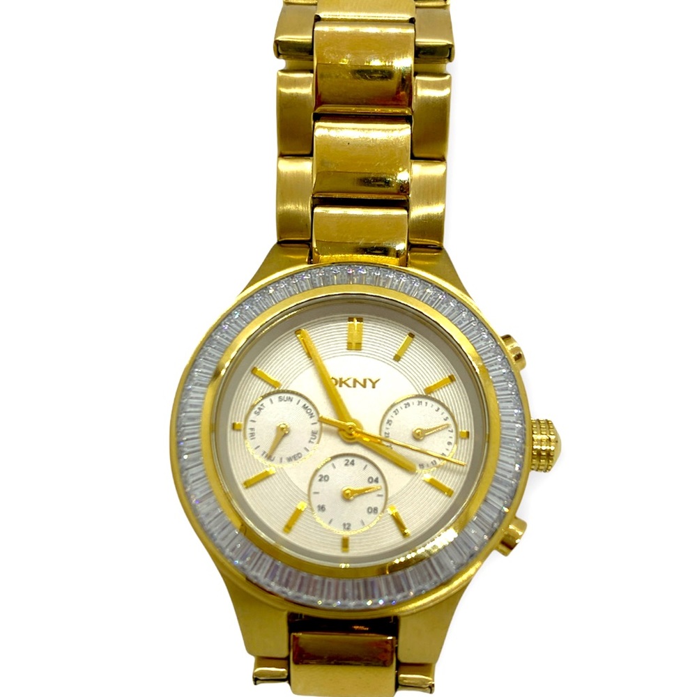 DKNY NY2395 Gold Stainless-Steel Quartz Dress Watch